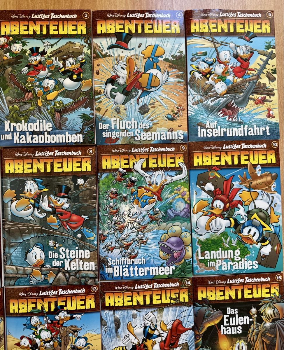 Comics: 19x Lustiges Taschenbuch Abenteuer, komplette Reihe, top! – Gebraucht aus Ebikon von Pumuckl89 2