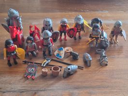 LOT DE CHEVALIERS PLAYMOBIL