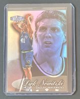 NBA Dirk Nowitzki 1998-99 Flair Showcase Rookie Card Mavs