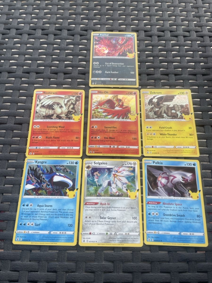 Pokémon Carte collezionabili: Pokemon Celebrations 7 Holos  EN – Nuovo (secondo la descrizione) da Bellach venduto da Pokemam