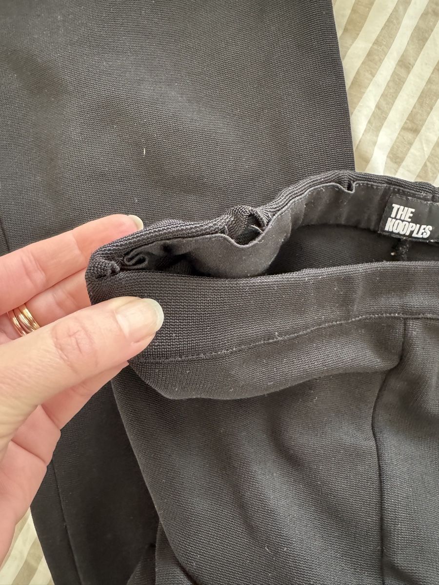 Kooples Pantaloni: The Kooples Black Trousers - Size 1 – Usato da Morges venduto da melz_28 2