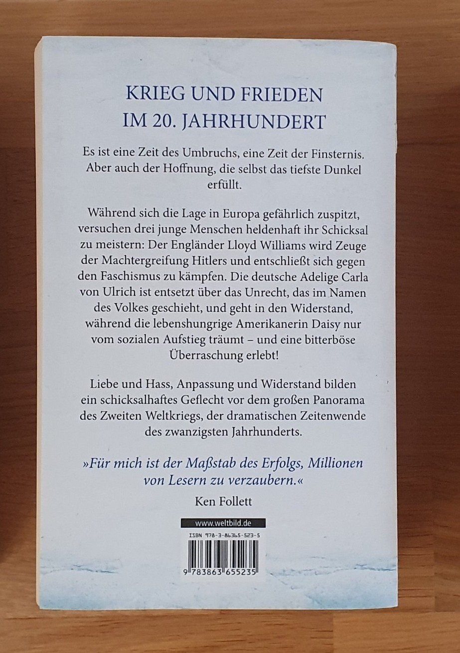 Libri: Winter der Welt / Ken Follett – Usato da Emmenbrücke venduto da Re6020 1