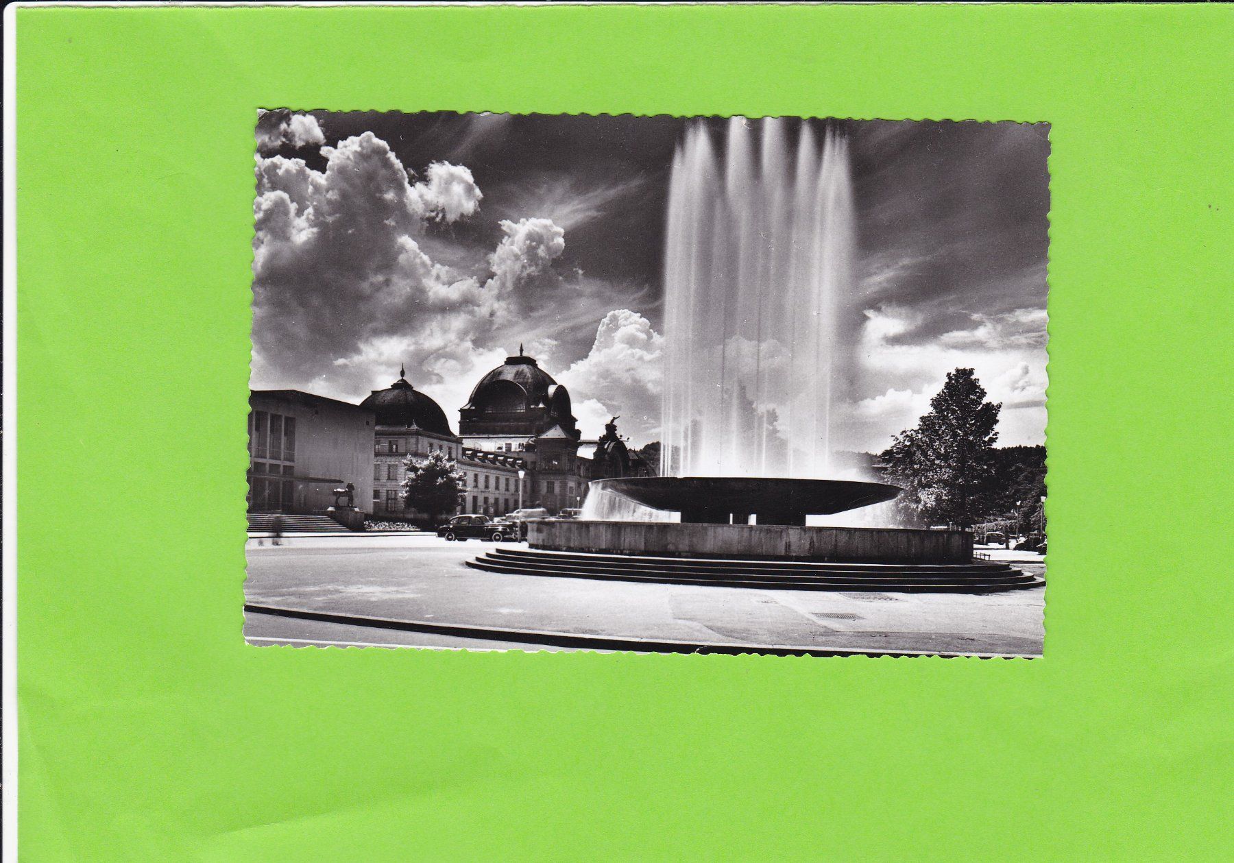 Cartoline postali: Luzern-Wagenbachbrunnen-Oldtimer – Usato da St. Peterzell venduto da neckertal