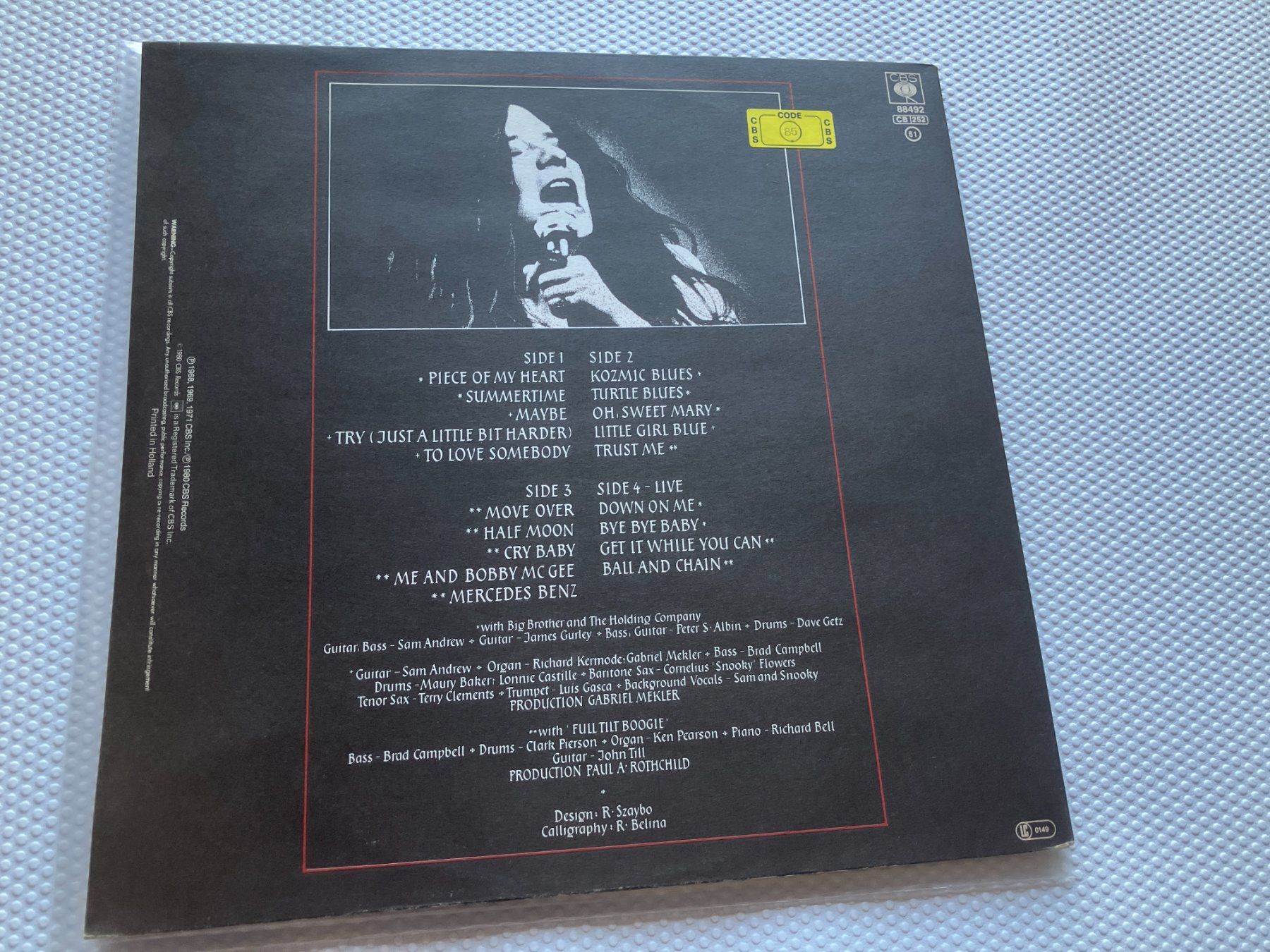 Dischi in vinile: Janis Joplin – Usato da Aarwangen venduto da Jukebox3 1