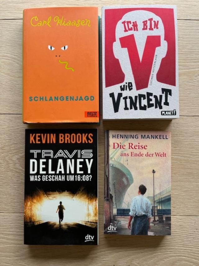 Bücher: 4 Jugendbücher ab 12 Jahren – Neu (gemäss Beschreibung) aus Zollikon von Svch
