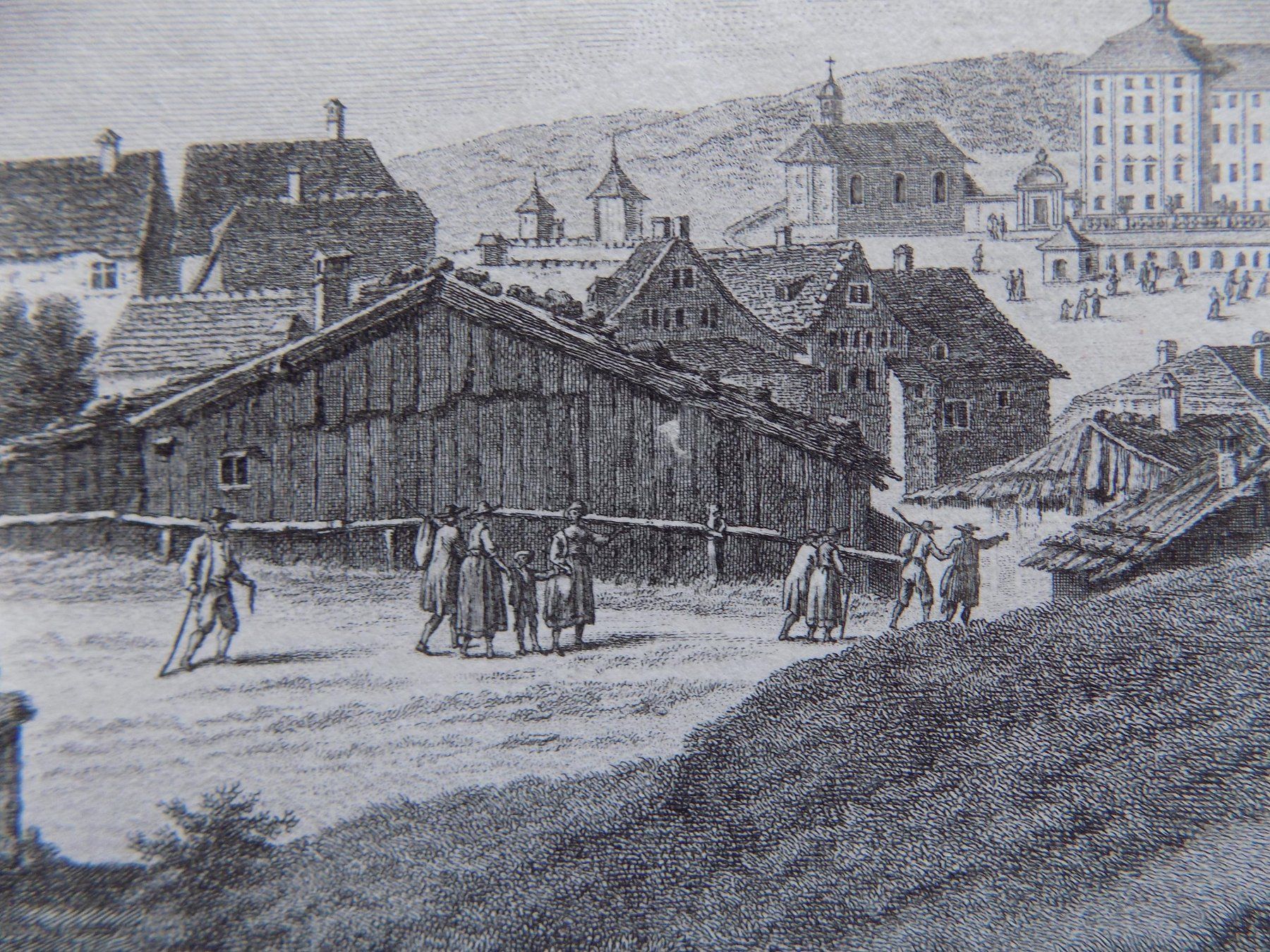 Gravures: Vue de l'abbey Einsiedeln – D'occasion à Risch par Rischli15 7