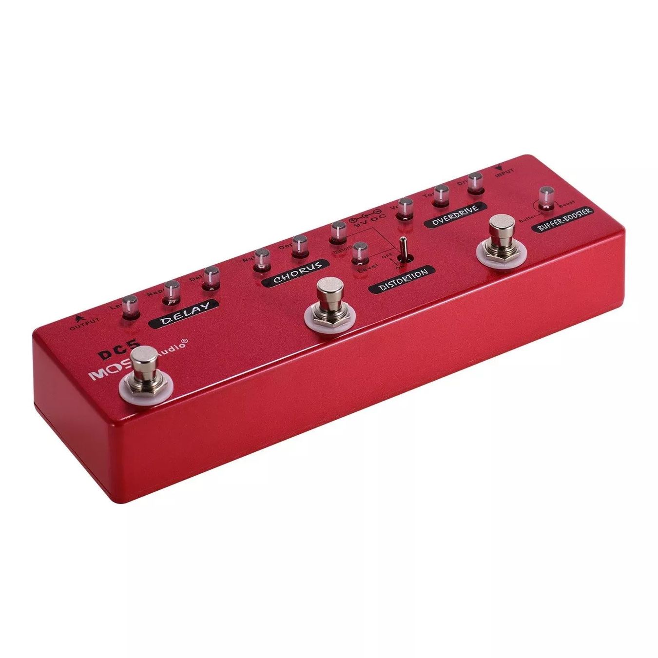 Musikinstrumente: MOSKY DC5 Gitarren-Multi-Effekt-Pedal – Neu und originalverpackt aus Malans GR von BUYBEST-Schweiz 2
