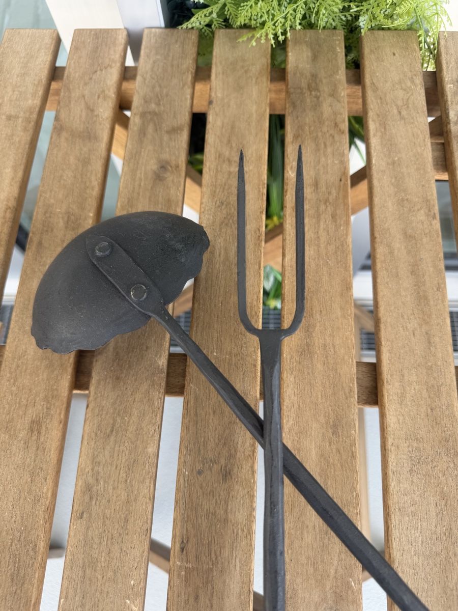Bestecksets: Grillbesteck Schmiedeeisen – Neu (gemäss Beschreibung) aus Regensdorf von rui_p2wz 2