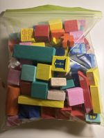 Holzbausteine-Set für Kinder, viele Farben & Formen!