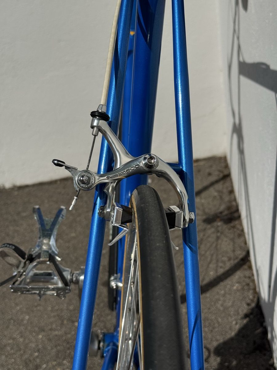 Velos: Klassisches Rennrad - Kobaltblau/ Chrom – Gebraucht aus Berg SG von cil_p8z9 2