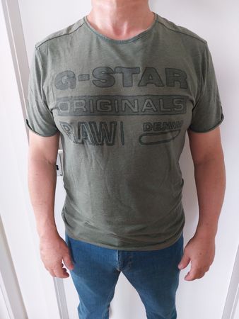 G-Star RAW Herren T-Shirt, Grün, Gr. M – Top Zustand!