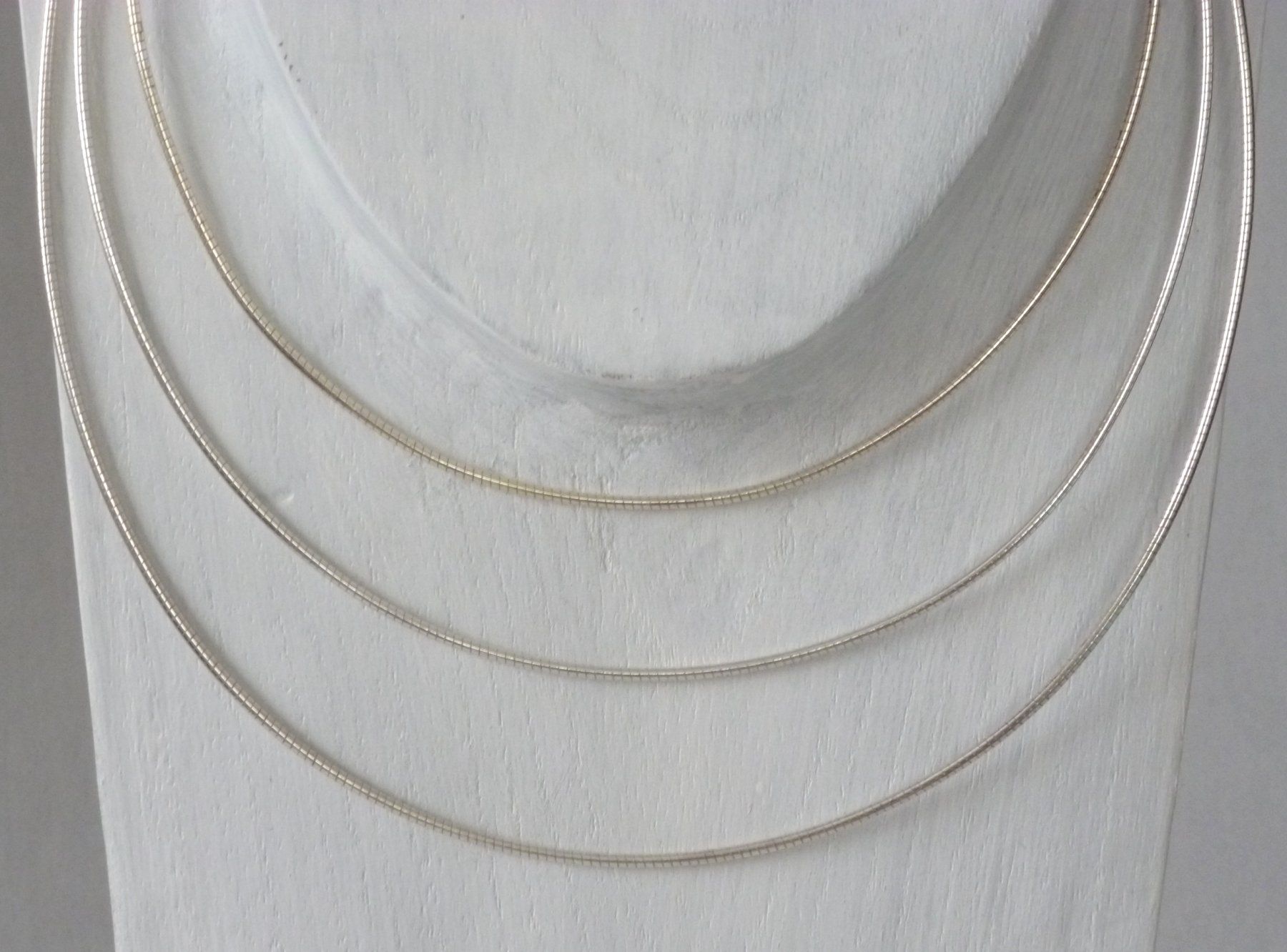 Catenine: Silber-Omega-Reif 40cm – Nuovo e nell'imballaggio originale da Mauren venduto da Yeelen 1