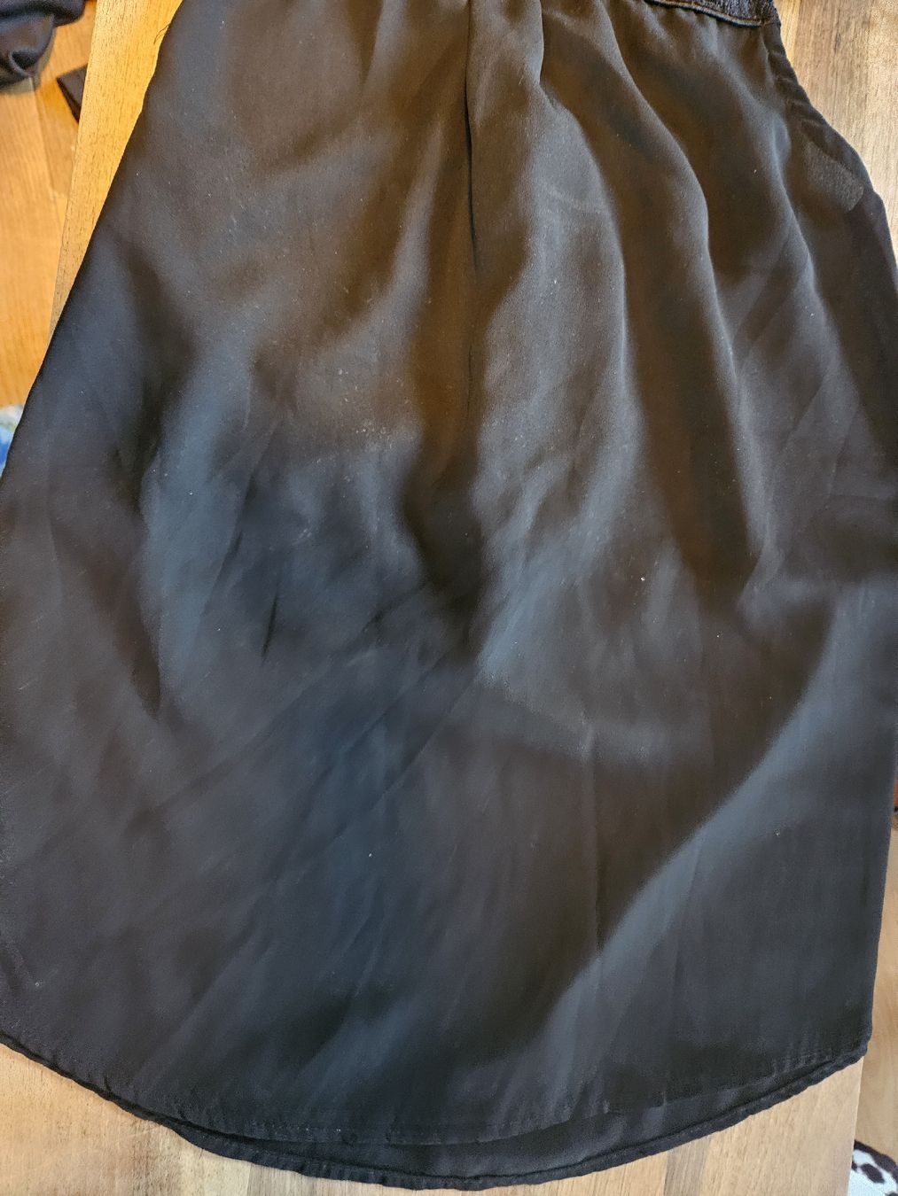 Top: Schickes schwarzes Top mit Spitze, Gr. 38 – Usato da Spiez venduto da ann_y7bb 1