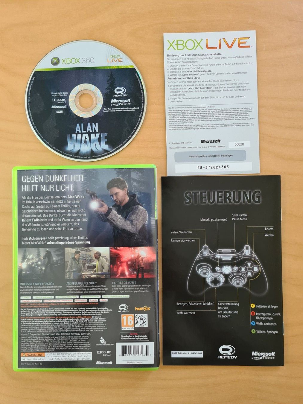 Giochi: Alan Wake (Xbox 360) – Usato da Oberwil BL venduto da Spieltopia 1