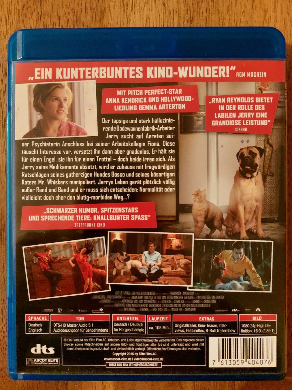 Tutti i DVDs: Blu Ray - The Voices – Usato da Rheinfelden venduto da FilmAuktion 1