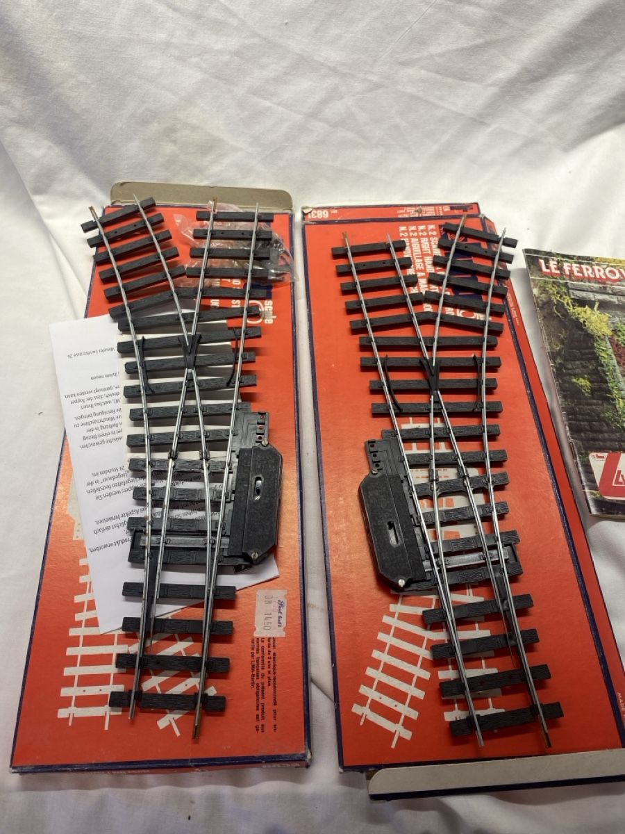 Lima Modelleisenbahnen: Lima Weichen Modellbahn mit Katalog gebraucht – Gebraucht aus Dozwil von Bach_4 1