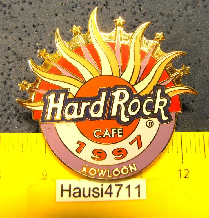 HARD ROCK CAFE NADEL KOWLOON 1997 ENAMEL GOLDIG | Kaufen auf Ricardo