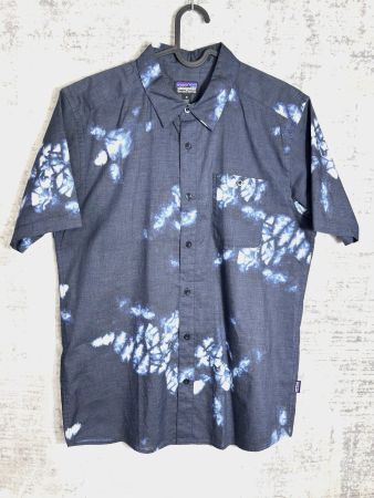 PATAGONIA "TIE DYE" SHORT SLEEVES SHIRT SZ: M