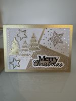 Weihnachtskarte handgemacht 💫