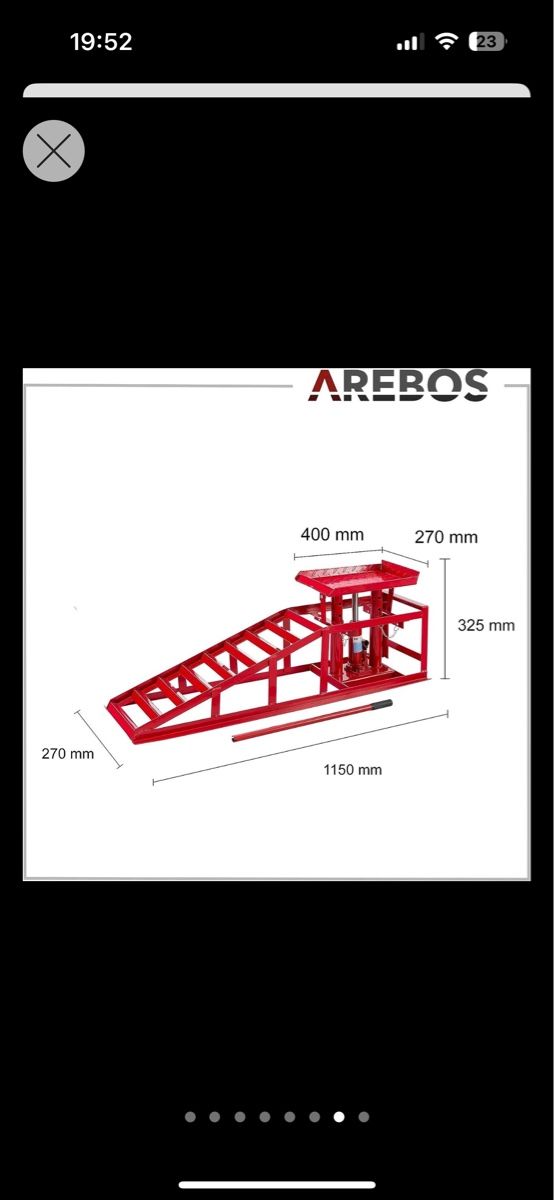 Rampe di accesso: Auffahrrampen Hydraulisch – Usato da St. Gallenkappel venduto da mik_7tw2 3
