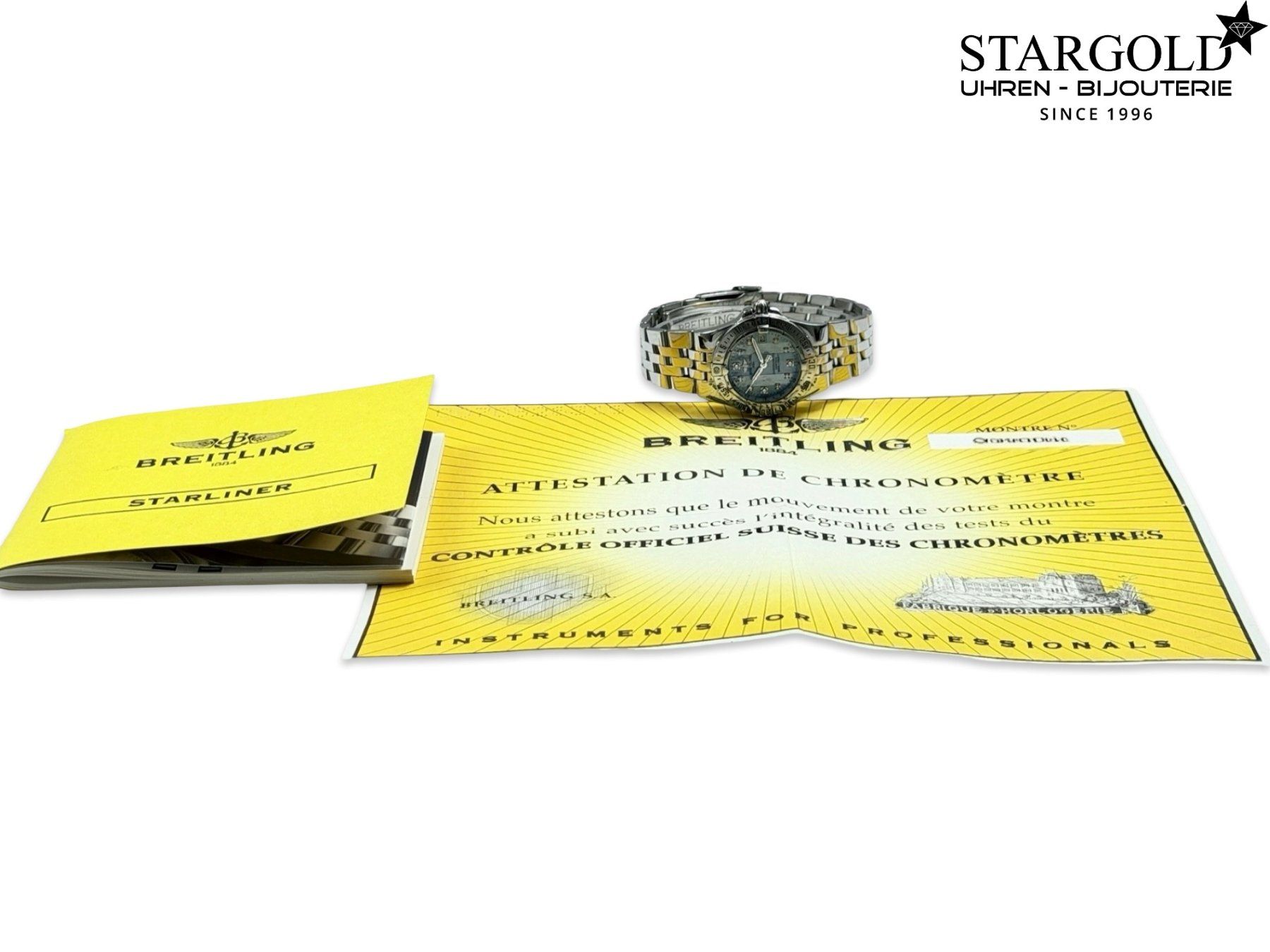 Breitling Orologi: Breitling Starliner - A71340 – Usato da Zürich venduto da Stargold-Uhren 8