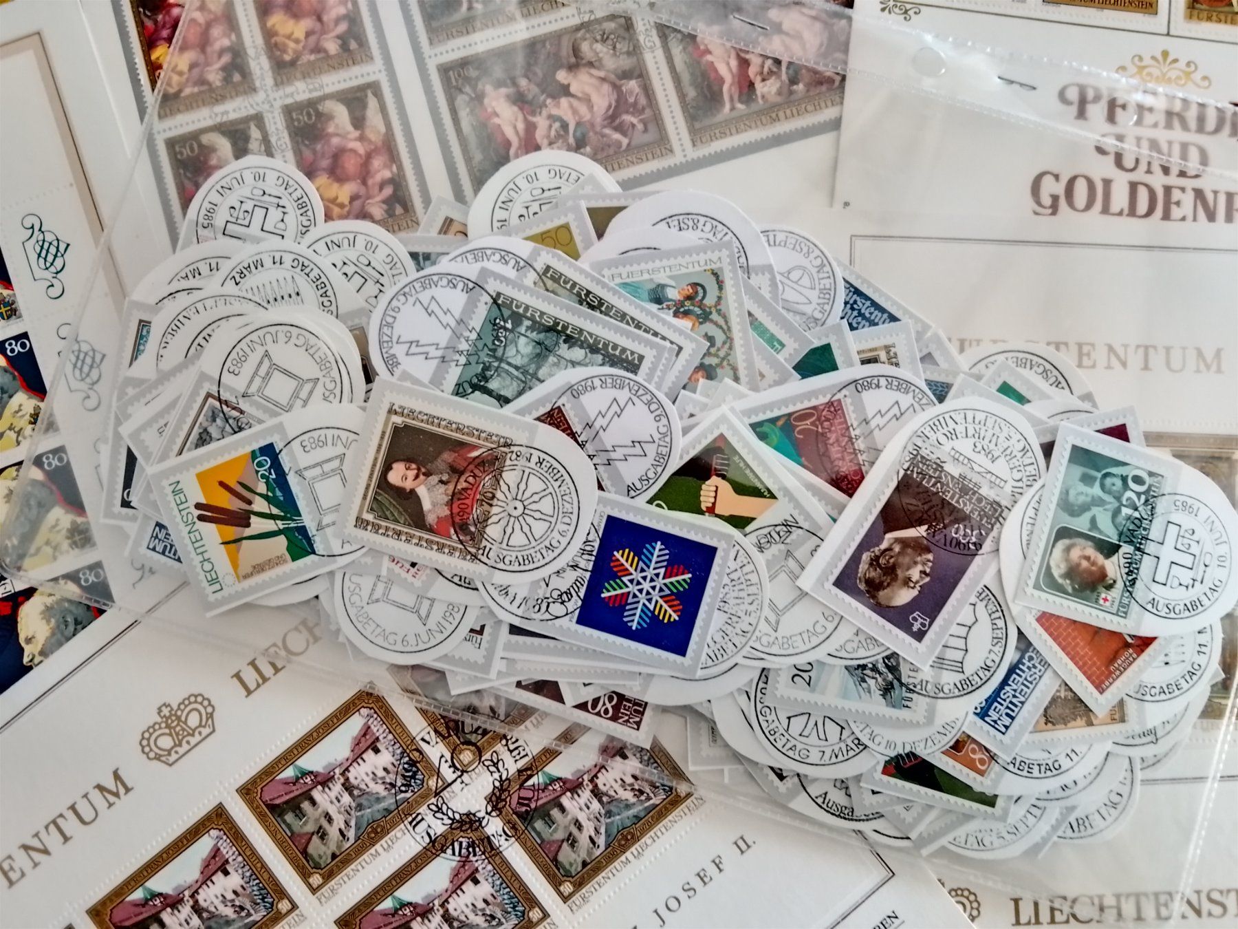 Couverts & Versandtaschen: 9 Buste originali Liechtenstein Raccomandata – Neu (gemäss Beschreibung) aus Porza von alba55 5