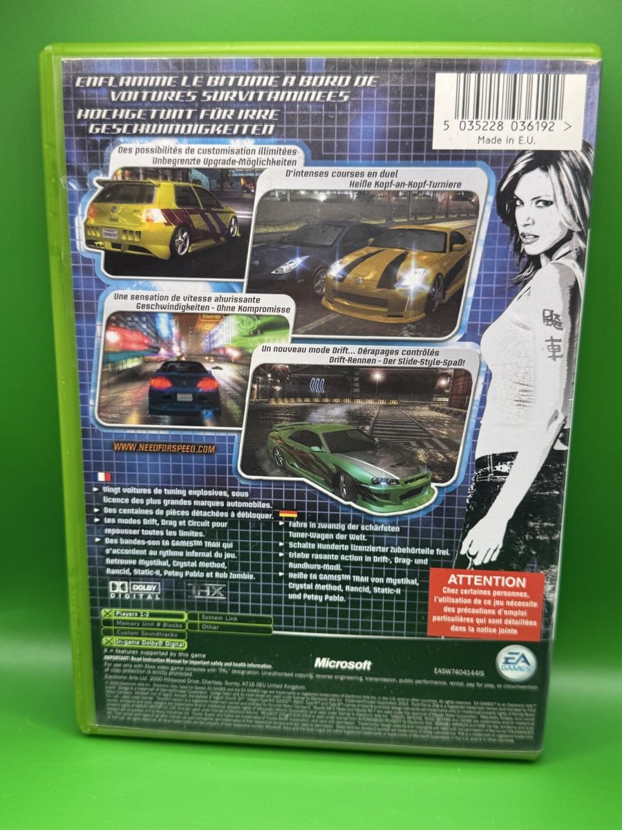 Microsoft Giochi: Need for Speed Underground XBOX – Usato da Zürich venduto da Reogen 1