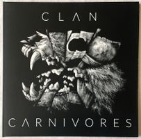Clan – Carnivores - LP - 2018 - White/Black Marbled - NEW