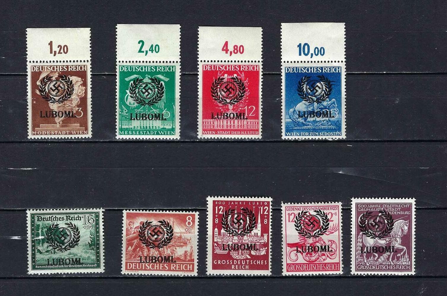 Tutti i francobolli: WKII Besetzung ** – Nuovo e nell'imballaggio originale da Altstätten SG venduto da Nandodax