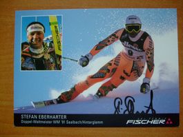 STEFAN EBERHARTER (AUT) SKISTAR AUTOGRAMMKARTE