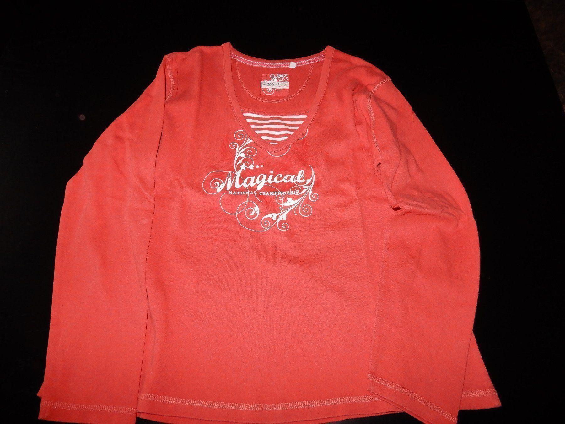 Pullover & Sweatshirts: Canda Magical Damenpullover rot M – Gebraucht aus Erstfeld von Mario_boe0