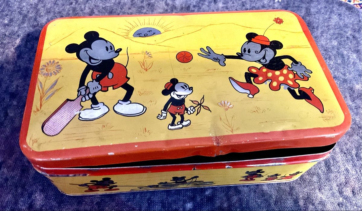 Barattoli: Mickey Mouse Tin Box – Usato da Herisau venduto da eri_2tb5