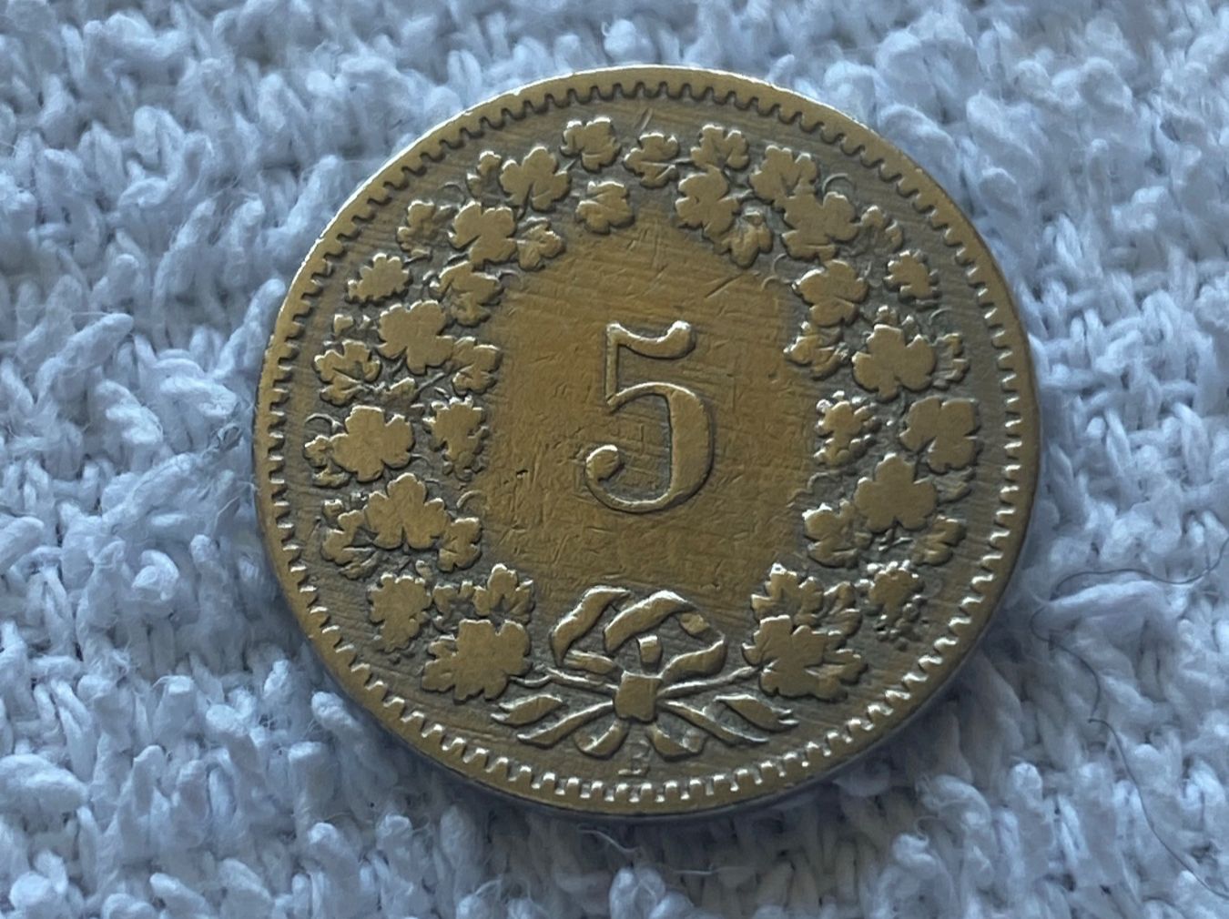 Tutti le monete: 5 centimes/Rappen 1889 – Usato da Nyon venduto da Ilmi09 1