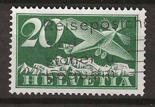 Alle Briefmarken: PA004y - Pro Aero F4y obl. – Gebraucht aus Trélex von Phil_Albert