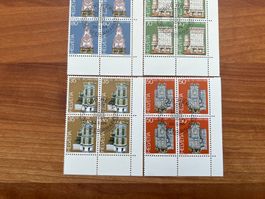 1984 P Patria CH Erstag gest.Viererblock mit Tab  (K109)