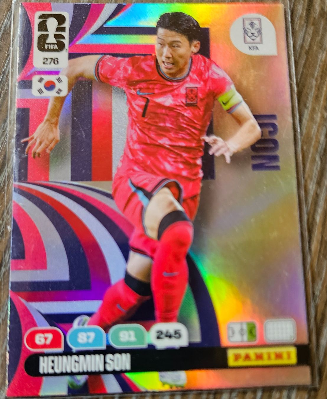 Panini Carte collezionabili: Panini Heugmin Son Nr.276 Icon – Nuovo (secondo la descrizione) da Lignières venduto da Goatboy
