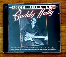 2 CDs BUDDY HOLLY - ROCK & ROLL LEGENDEN