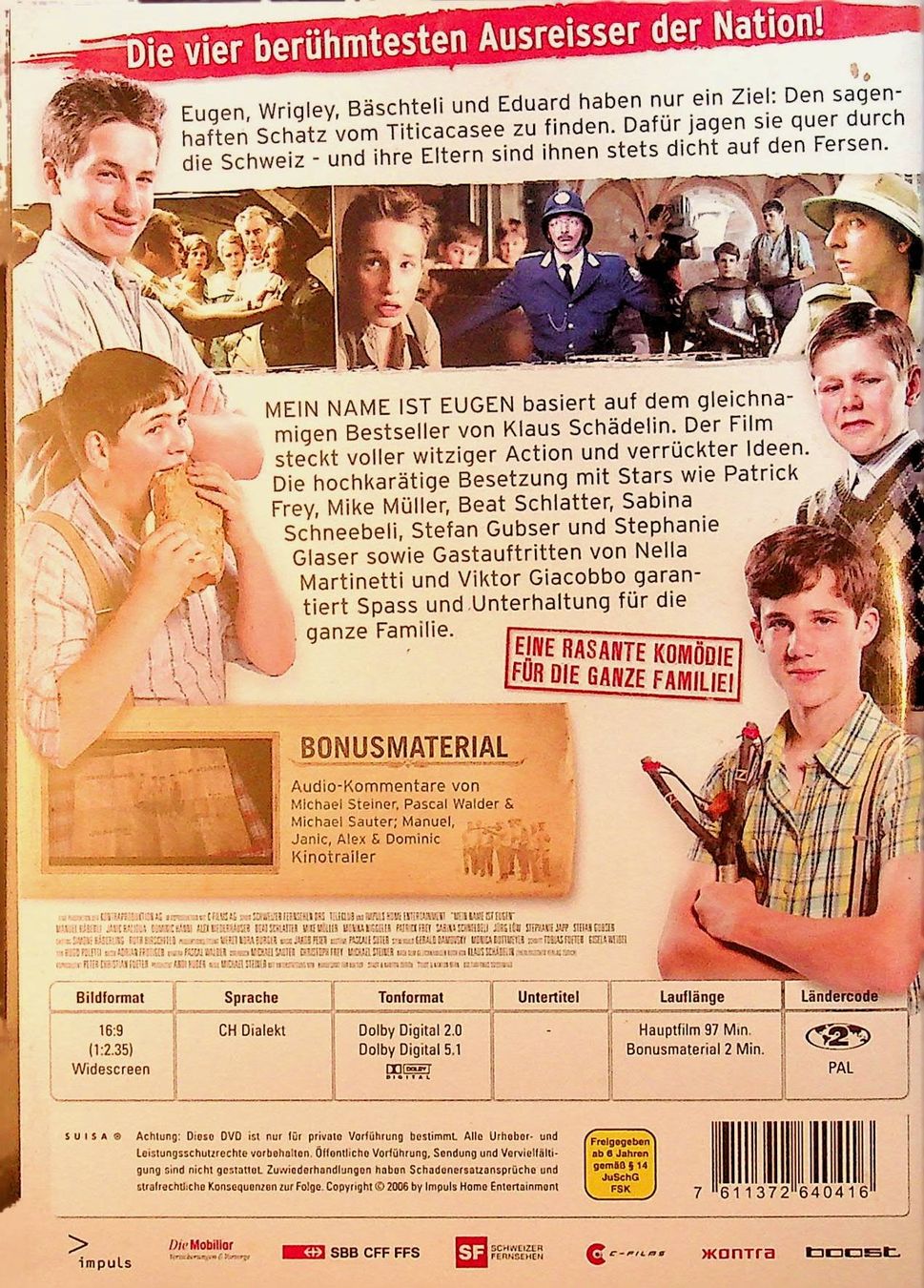 Alle DVDs: DVD Mein Name ist Eugen – Gebraucht aus Reitnau von zao_6stq 1