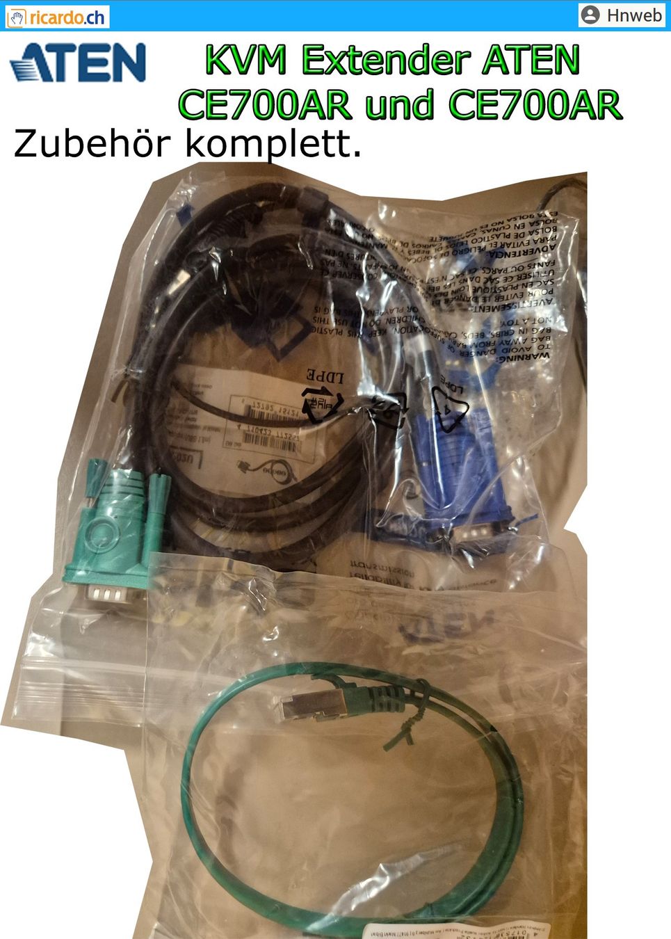Unità & Adattatore: ATEN Proxime CE700AR USB KVM Remote Console Extender – Usato da Kaisten venduto da Hnweb 6