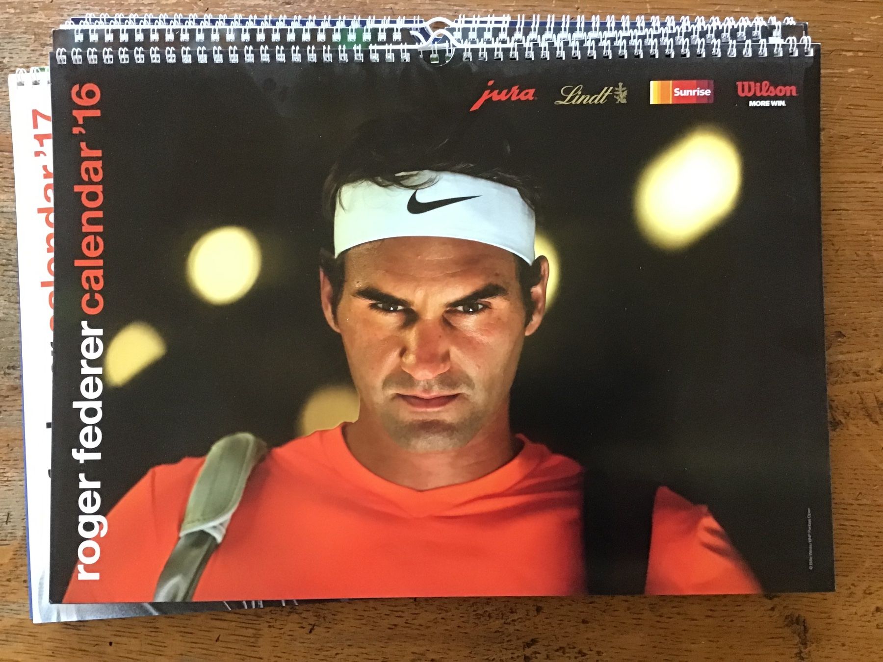 Calendari: Calendrier officiel Roger Federer 2016 – Usato da Fully venduto da Ruby97