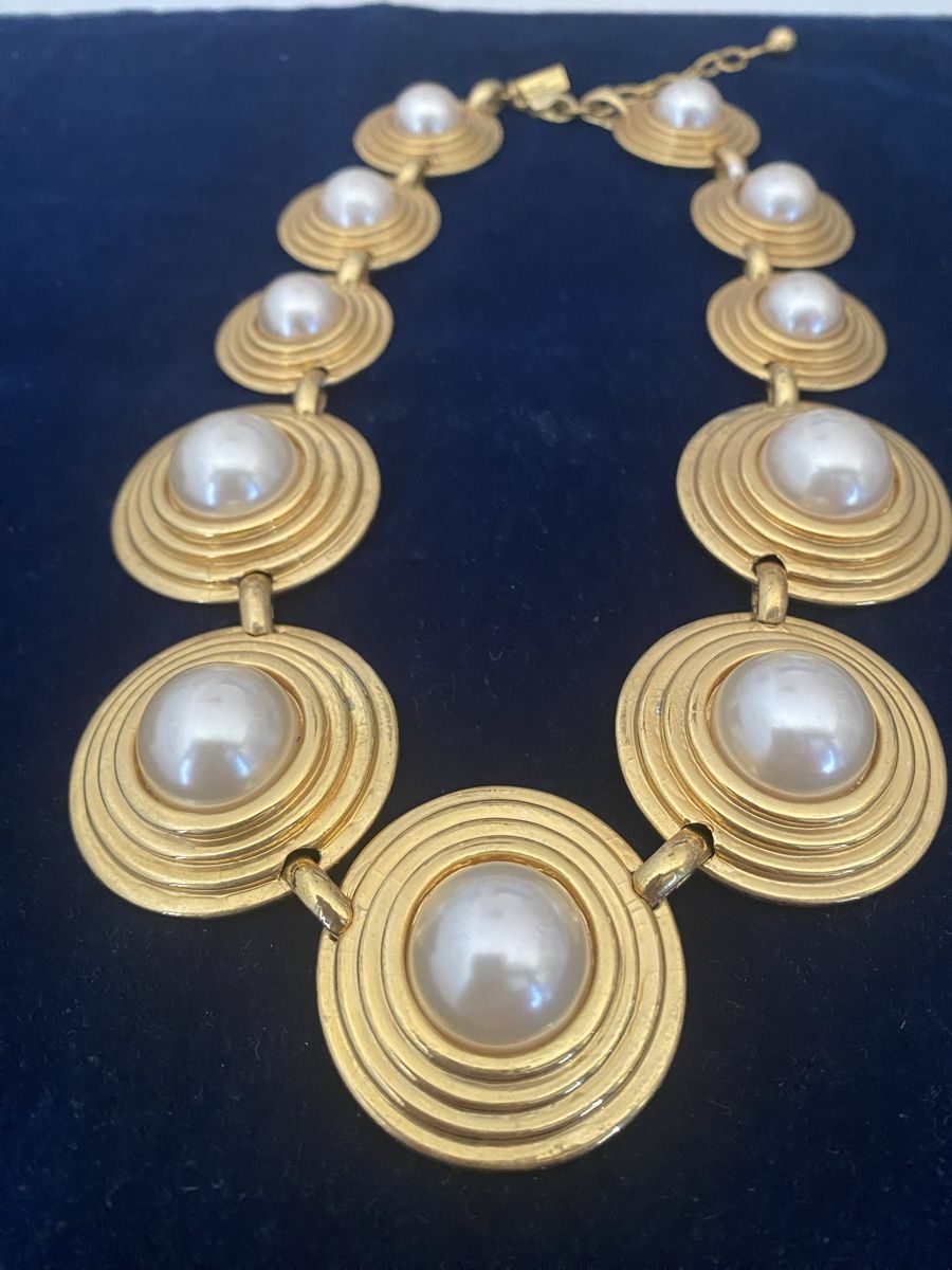 Ketten: Statement-Collier mit Perlen - Vintage – Gebraucht aus Dübendorf von Azzurro17 2