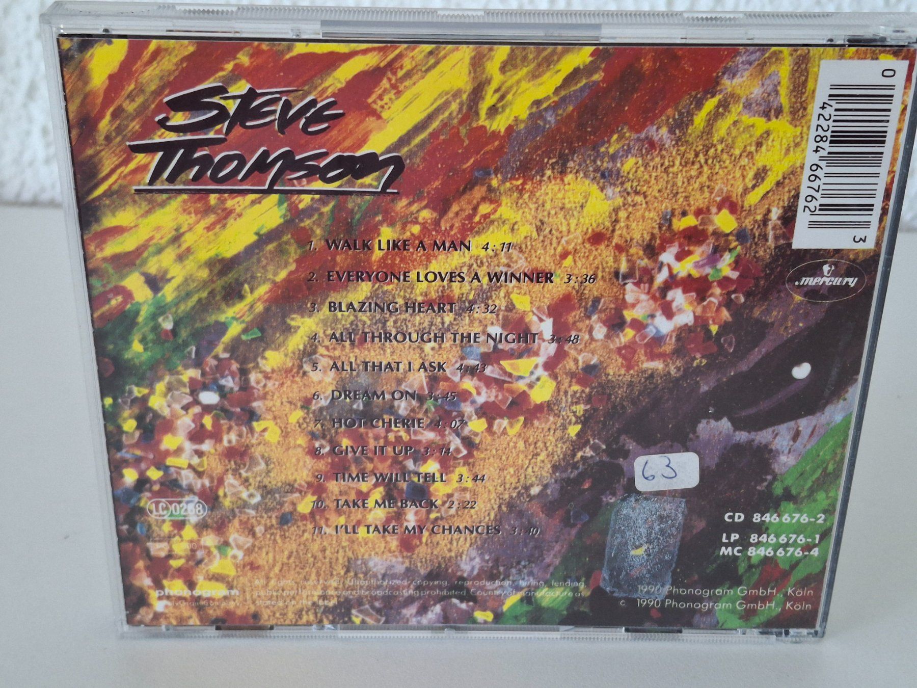 CDs: CD Steve Thomson -  Everyone Loves A Winner – Gebraucht aus Aarberg von Jackup1 1