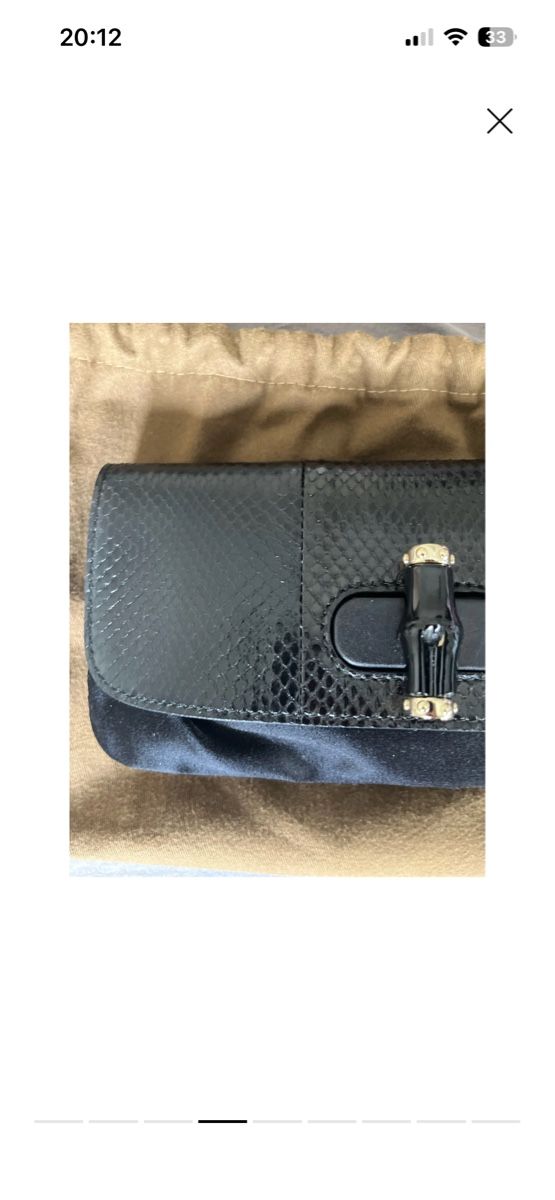 Gucci Borse da donna: Pochette noire Gucci  – Usato da Lausanne venduto da Manonpiq 3