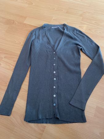 Joli cardigan gris foncé Zara taille M