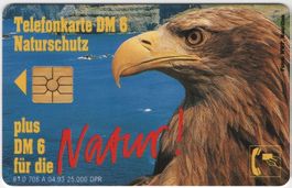 Seeadler - ungebrauchte Kunden Telefonkarte aus Deutschland