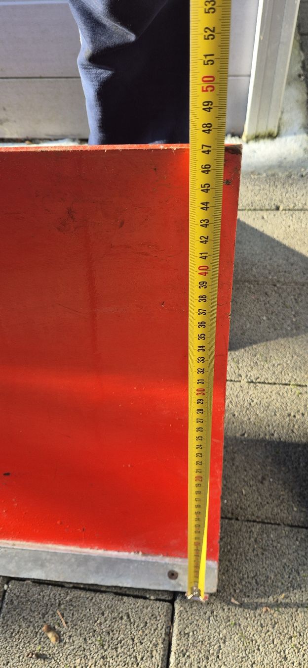 Insegne: Schneeschild 125cm – Usato da Grenchen venduto da HZG. 2