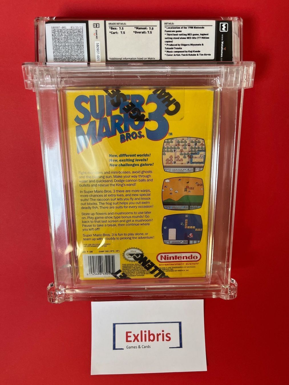 Giochi: Super Mario Bros. 3 WATA 7.5 – Nuovo e nell'imballaggio originale da meierskappel venduto da Exlibris 1