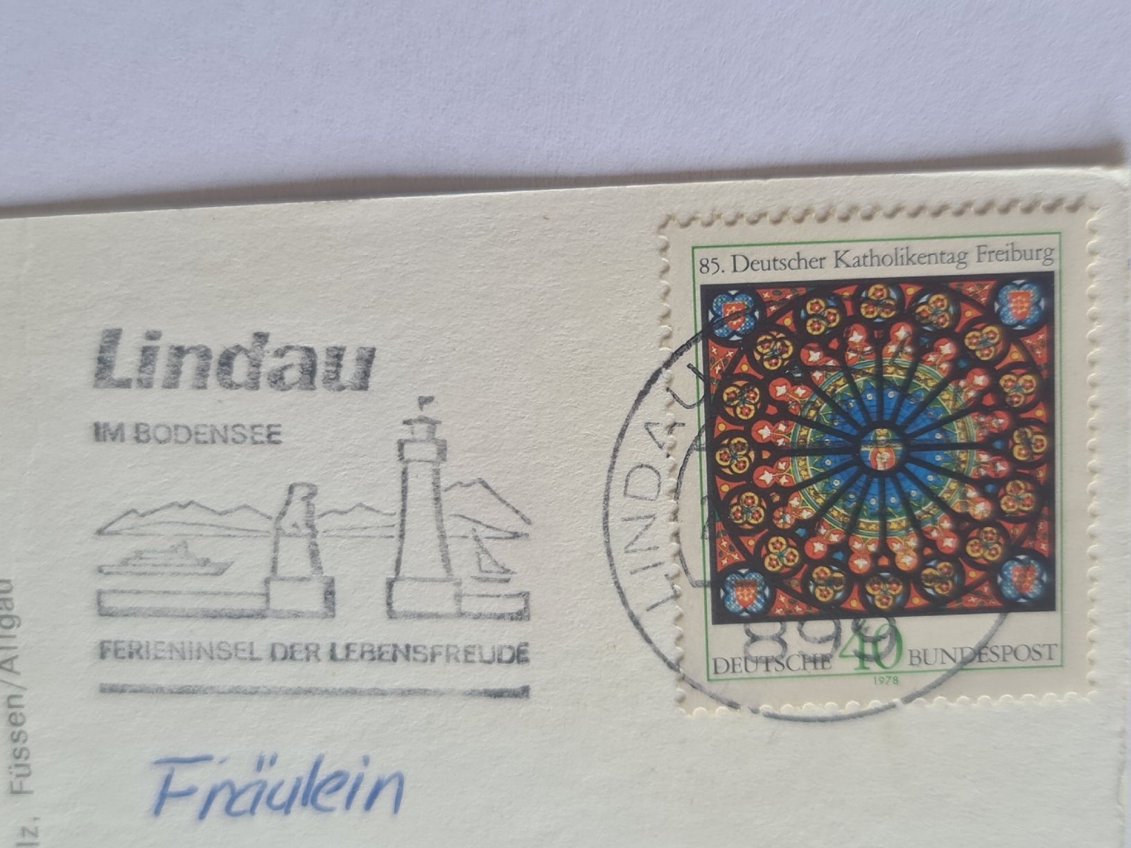 Ansichtskarten: Ansichtskarte Lindau Bodensee Deutschland 395 – Gebraucht aus Dintikon von Vexi 1