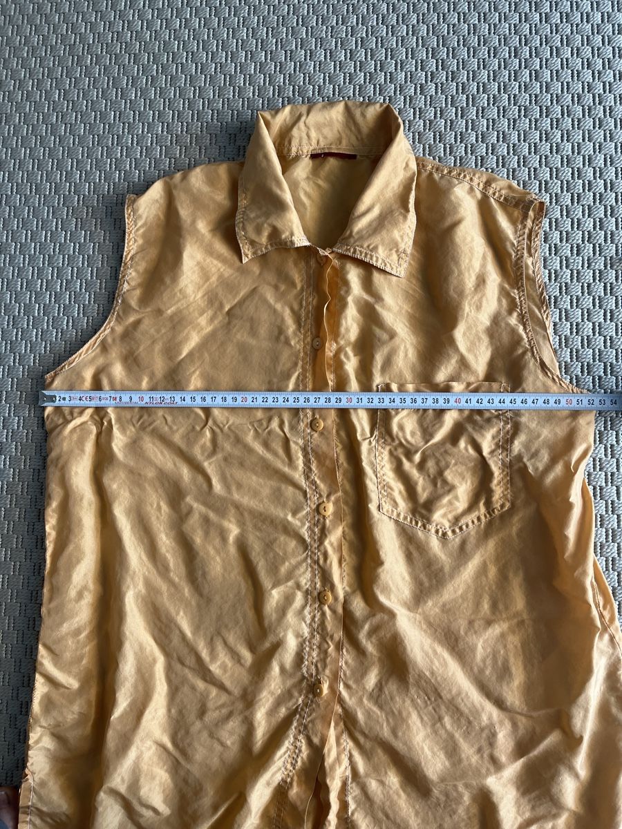 Camicette: Seidenbluse Aermellos, orange, XL – Usato da Solothurn venduto da Bobesch08 5