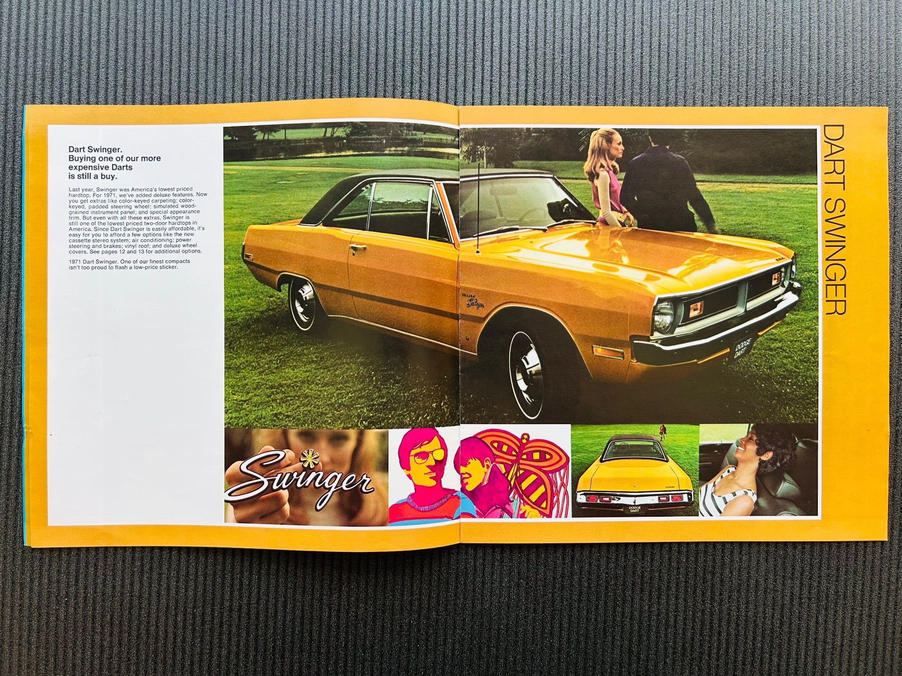 Dodge Documenti: Dodge Original Brochure 1971 Challenger Dart Demon – Usato da Herrliberg venduto da Nomad504 4
